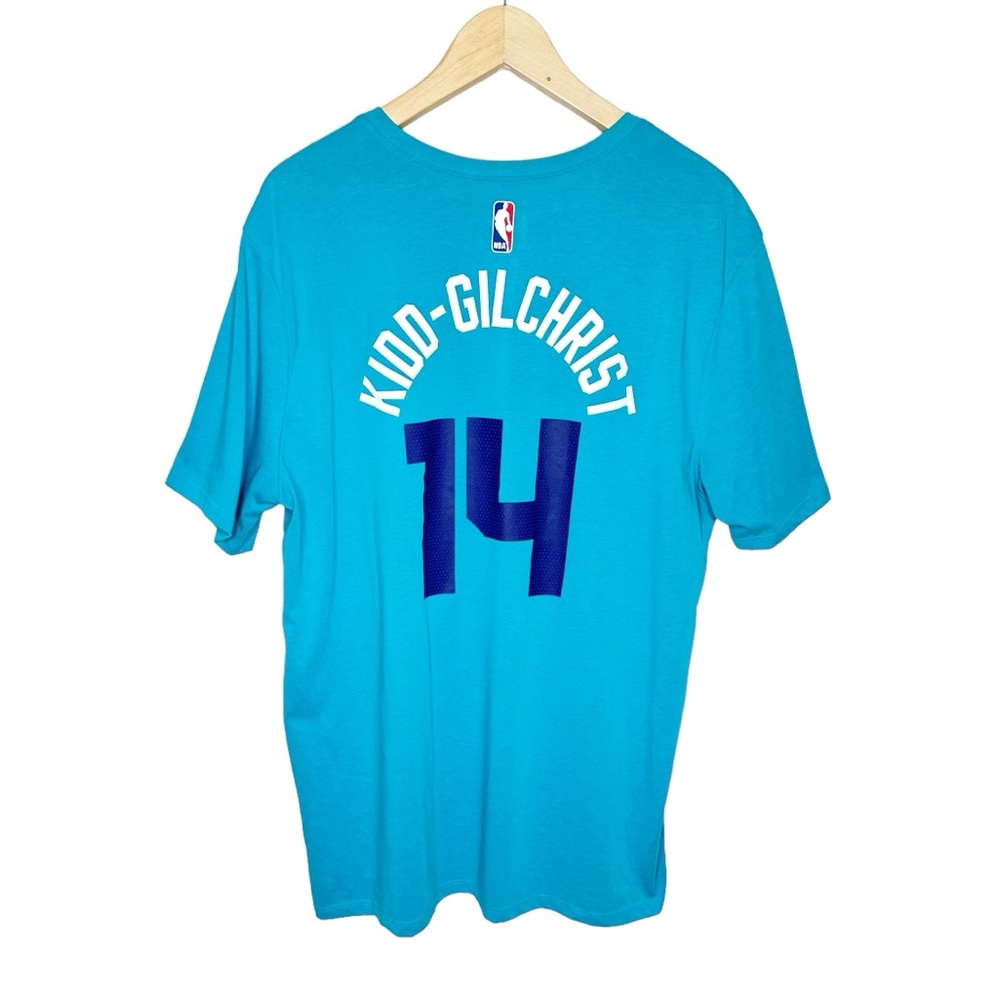 Nike Dri Fit NBA Charlotte Hornets Kidd-Gilchrist Short Sleeve T Shirt Size XL